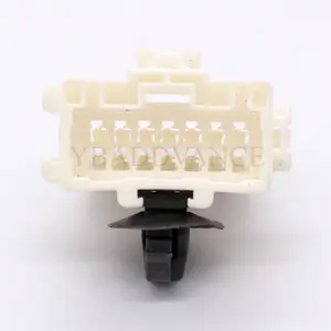 Colore bianco 14 Pin femmina non sigillata connettore a Clip per filo elettrico con bloccaggio