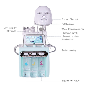 Máquina de Microdermoabrasión 7 en 1 con Hidrocristales, Hidra Aqua Peeling Facial, Máquina de Eliminación de Puntos Negros - Product Image 3