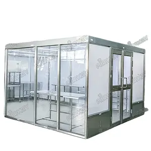 モジュラークリーンルーム無料デザイン防塵ISO5/ISO6/ISO7/ISO8半導体/製薬/ラボクリーンルーム用クリーンルーム