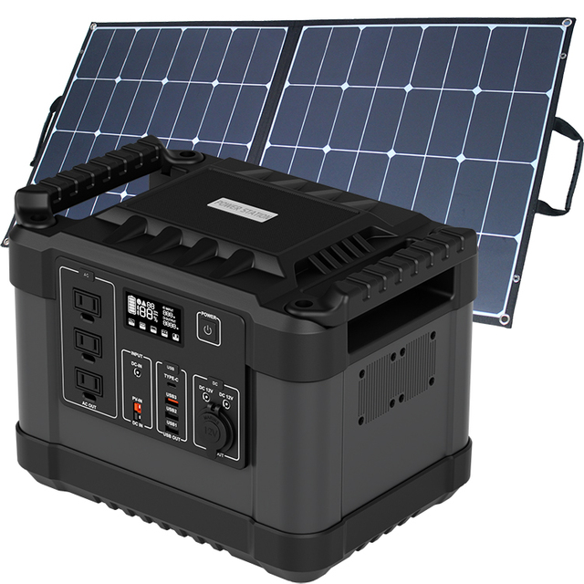 BPI Customized Power Station 1000w 2000w Emergency Solar Generator Portable Power Station Eu Us Au Jp Plug