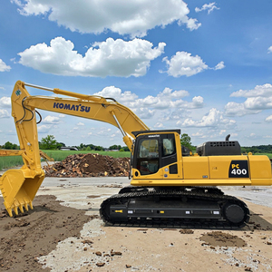 Excavatrice sur chenilles Komatsu PC400 d'occasion, 40 tonnes, moteur diesel, pompe hydraulique, bons contrôles de qualité, cabine confortable, parfaite pour - Product Image 1