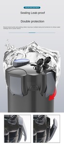 <span class=keywords><strong>SUNSUN</strong></span> Nouveau filtre externe pour aquarium à grand volume de filtration, filtre à éponge, <span class=keywords><strong>lampe</strong></span> <span class=keywords><strong>UV</strong></span>, média filtrant écologique - Product Image 5