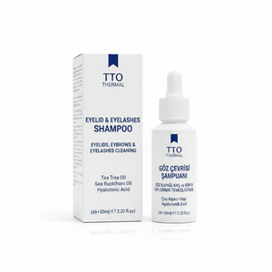 TTO Thermal Eye Contour Shampoo 65ml Tea Tree Oil Hyaluronic Acid Collagen Sulfate-Free Anti-Dandruff Hair Loss Treatment <b>Liquid</b> - Product Image 2