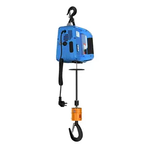 1100lbs Electric Hoist Winch with Wireless Remote Control 110/120 Volt Portable Power Electric Hoist 16ft/min