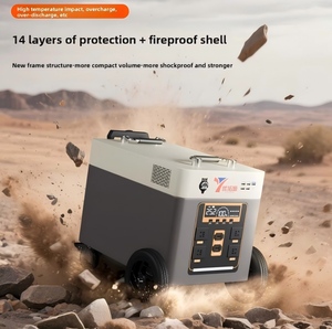 Estación de Energía Portátil de 3500W (3300Wh) con Ruedas, Generador de Batería para Trabajo Pesado al Aire Libre, Salida de 3500W - Product Image 4