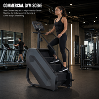Équipement de gymnastique pas à pas aérobie de maître d'escalier électrique Offre Spéciale pour la machine d'exercice d'escalade d'étape de forme physique