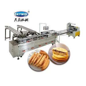 High Quality Automatic Industrial biscuits and cookies making machine sandwich Cookie Depositor Processing Machine