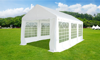 Carpa para Fiestas y Bodas, Impermeable, de PVC, con Estructura de Acero Galvanizado, Resistente al Fuego, a los Rayos UV y al Viento, de Cuatro Estaciones, Tamaño Personalizado, Fácil de Instalar