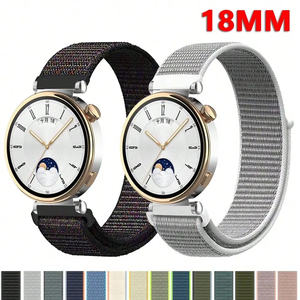 Correa Deportiva Transpirable de Nailon Trenzado para Reloj <span class=keywords><strong>Huawei</strong></span> <span class=keywords><strong>Watch</strong></span> <span class=keywords><strong>GT</strong></span> 6 de 41 mm y Xiaomi <span class=keywords><strong>Watch</strong></span> S4 de 41 mm - Product Image 1