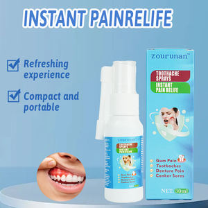 <span class=keywords><strong>Spray</strong></span> per Mal di Denti a Base di Erbe Zourunan 30ml, Sollievo Rapido dal Dolore alle Gengive, Liquido Lenitivo per Canker con Beccuccio Allungato OEM - Product Image 3