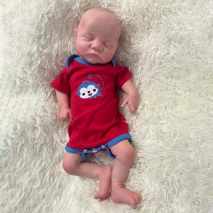 Акционная силиконовая кукла-реборн 44 см, полнотелая, в виде новорожденного мальчика, для детей от <span class=keywords><strong>3</strong></span> лет, подарок - Product Image 2