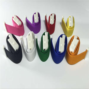 Attaches-câbles en tissu colorés et durables pour câbles, organisateurs électroniques 2292, fabriqués au Guangdong - Product Image 1