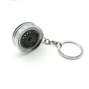 Fashion <b>Key</b> <b>Ring</b> 3D Miniature Wheel Rim Model Keychain Popular Creative Car Auto Metal Mini Wheel Rim Tyre Tube <b>Key</b> Chain - Product Image 6