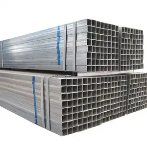 Hot Sale 3x3 Galvanized Rectangular Square Pipes/pipe Steel Galvanized /1mm 1.8mm Thickness Hot Dipped Galvanized Square Tube