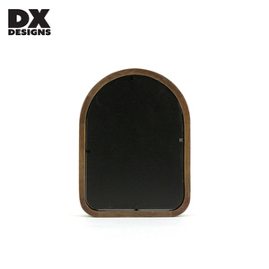 Cornice Ovale Piccola in Legno Vintage DX Designs, Cornice Decorativa ad Arco in Legno per Casa <span class=keywords><strong>e</strong></span> Tavolo - Product Image 3