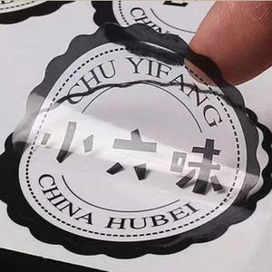 Custom Adhesive Sample Perfume <strong>Bottle</strong> Transparent Waterproof Packaging <strong>Labels</strong> <strong>Printed</strong> Sticker - Product Image 3