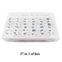 37 modules de capteurs en 1, 37 kits de démarrage avec boîte pour Arduino, adaptés aux microcontrôleurs Raspberry Pi/STM32/ESP32/R3/51