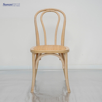 Chaise Thonet en bois courbé d'extérieur, empilable, pour restaurant, mariage, banquet SZ-6820XR – Vente en gros