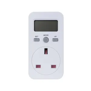 UK Power Metering Socket 13A Good Price Electricity Measurement Smart Power Charging And Display Unit