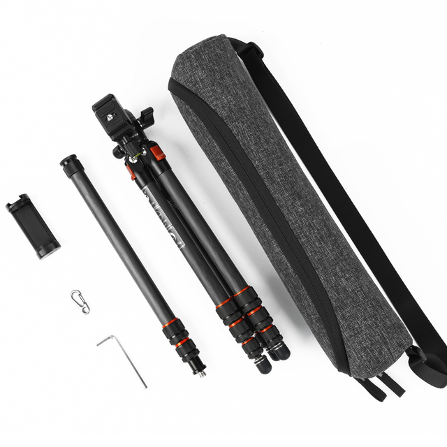 Photography Tripod with 360 Degree Ball Head Outdoor Camera Quick Release Tripod Travel Portable