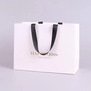 Sacs en papier <span class=keywords><strong>kraft</strong></span> de luxe recyclables pour l'emballage, avec logo personnalisé imprimé, pour vêtements, cadeaux, shopping, grand <span class=keywords><strong>sac</strong></span> en papier avec poignée et logo - Product Image 3