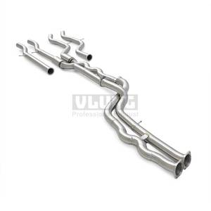 Tube d'échappement intermédiaire pour <span class=keywords><strong>BMW</strong></span> <span class=keywords><strong>M3</strong></span> M4 F80 F82 F83 S55 3.0T 2015-2019 – Tube central haute performance pour tuning automobile - Product Image 3