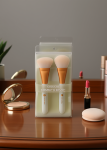 Set di Pennelli Cosmetici Grenobil 2 Pezzi in Setole Sintetiche Strumenti per il Trucco del Viso - Product Image 2