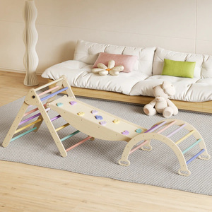 Estructura de escalada de madera para exteriores, gran estructura de escalada para niños y parque de atracciones para guarderías, parques de trampolines y parques deportivos. - Product Image 3