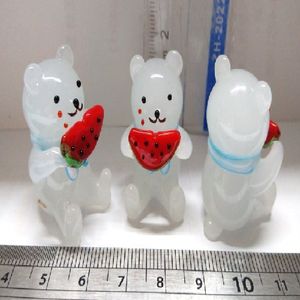 Original et nouveau 3DS soufflé à la main en verre de Murano Animal fait à la main Technique de travail au chalumeau pour la décoration de la maison - Product Image 5