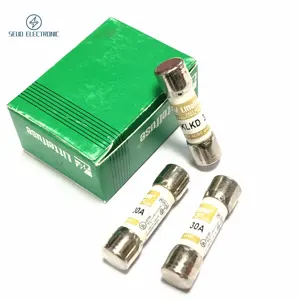 Hot Selling 10*38 MM KLK003 3A 600VAC Round Tube Fast Blow Electrical Ceramic Fuse Klk30a