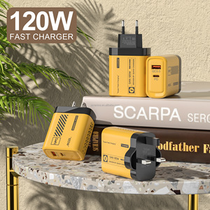 <span class=keywords><strong>Chargeur</strong></span> USB GaN 120W Chargement rapide QC3.0 USB 120W Type C Adaptateur <span class=keywords><strong>chargeur</strong></span> de téléphone portable pour Huawei/Xiaomi/<span class=keywords><strong>Samsung</strong></span>/Honor/Oneplus - Product Image 5