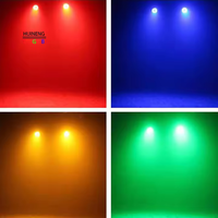 Projecteur PAR LED 18x10W RGBW 4-en-1 5-en-1 6-en-1 avec contrôle DMX512 et activation sonore pour scène, discothèque et DJ