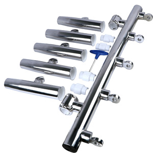 Soporte para caña de pescar de acero inoxidable, 820 mm, soporte de montaje para barcos - Product Image 3