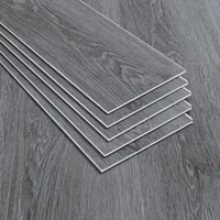 Revêtement de sol SPC imperméable de luxe, planches de vinyle à effet bois, finition PVC composite, dalles de sol SPC, sols à clipser avec sous-couche IXPE