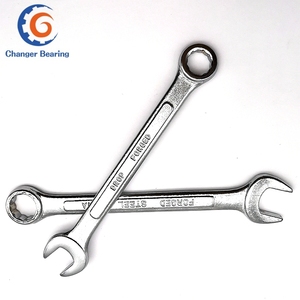 Juego de llaves combinadas de trinquete Reversible, llave de extremo abierto multifunción para reparación de automóviles - Product Image 1