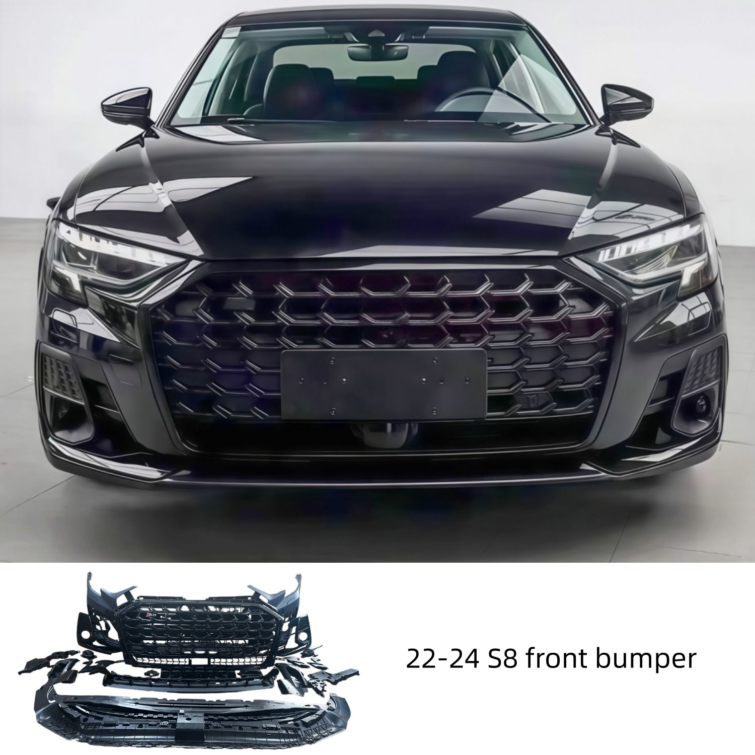 22-24 S8 front bumper