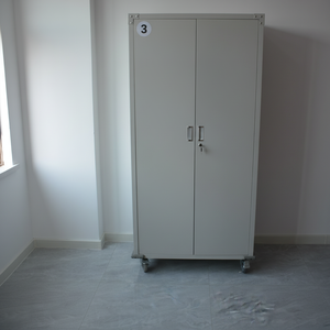 Armoire de classement en acier à 2 portes au design moderne pour bureau à domicile et école – Casier de rangement sécurisé à prix abordable pour dossiers usagés - Product Image 1