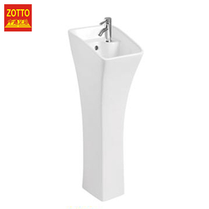 Lavabo à main autoportant <span class=keywords><strong>de</strong></span> couleur noire, lavabo élégant à la mode, lavabo <span class=keywords><strong>de</strong></span> <span class=keywords><strong>salle</strong></span> <span class=keywords><strong>de</strong></span> <span class=keywords><strong>bain</strong></span> à piédestal, <span class=keywords><strong>2022</strong></span> - Product Image 2