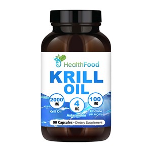 Factory Direct Krill Oil Capsules Promotes over all skin health and Joint Mobility with Phospholipids Dietary <b>Supplement</b> - Product Image 1