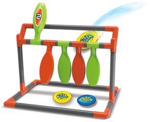 Ensemble de jeu de bowling personnalisé avec logo, cible de lancer de sacs de haricots, vente <span class=keywords><strong>en</strong></span> gros, <span class=keywords><strong>jeux</strong></span> promotionnels d'extérieur pour la <span class=keywords><strong>famille</strong></span> - Product Image 1
