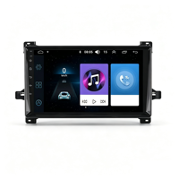 Lecteur DVD de voiture Android Jiawell 9 pouces, autoradio GPS WIFI Carplay Android Auto GPS écran tactile pour Toyota Prius XW50 2016-2021