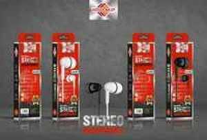 Auricolari musicali con cavo, costruzione in plastica e metallo per l'uso quotidiano - Product Image 3