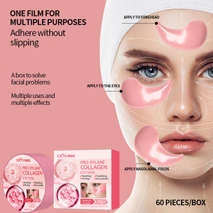 Cktuing Pro-Xylane Collagen <b>Eye</b> <b>Mask</b> 60Pcs Anti-Wrinkle For <b>Eyes</b> Nasolabial Folds Forehead - Product Image 1
