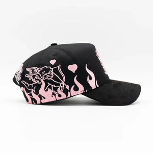 夏季可调节后扣式帽子 Gorras Preventa Disponible Sad Boyz Dandy Hats Junior H Thirtyone 31 帽子带珍珠水钻 - Product Image 2