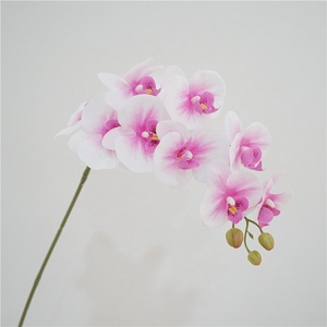 Fleurs artificielles de haute qualité, orchidées Phalaenopsis au toucher réaliste, décoration de la maison, décoration de la salle, arrangements floraux - Product Image 6