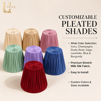 Support de lampe en métal pour décoration de table de mariage, portable, abat-jour en tissu décoratif, pièce maîtresse pour réception de banquet