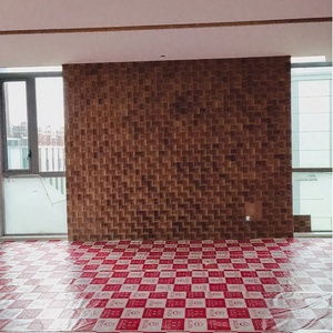 SHENGHANG Panneau mural moderne en bois <span class=keywords><strong>de</strong></span> caoutchouc 3D <span class=keywords><strong>à</strong></span> arc concave, imperméable, ton café <span class=keywords><strong>au</strong></span> lait, neutre et chaud, pour <span class=keywords><strong>tête</strong></span> <span class=keywords><strong>de</strong></span> <span class=keywords><strong>lit</strong></span> <span class=keywords><strong>de</strong></span> salon, facile <span class=keywords><strong>à</strong></span> poser - Product Image 1