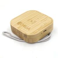 Organizer Kabel Data Ramah Lingkungan Terbaru 2026 dari Bahan Bambu dan Jerami Gandum dengan Pengisi Daya Nirkabel 15W Fast-Charge