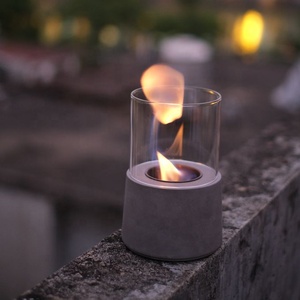 Calefacción al aire libre, pequeña chimenea de hormigón, decoración de escritorio, Mini fogón de mesa con Alcohol sin humo - Product Image 6