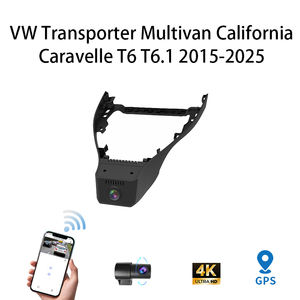 Caméra embarquée HD 4K pour <span class=keywords><strong>VW</strong></span> Transporter Multivan California Caravelle avec deux objectifs DVR avant et arrière, GPS, plug and play - Product Image 2